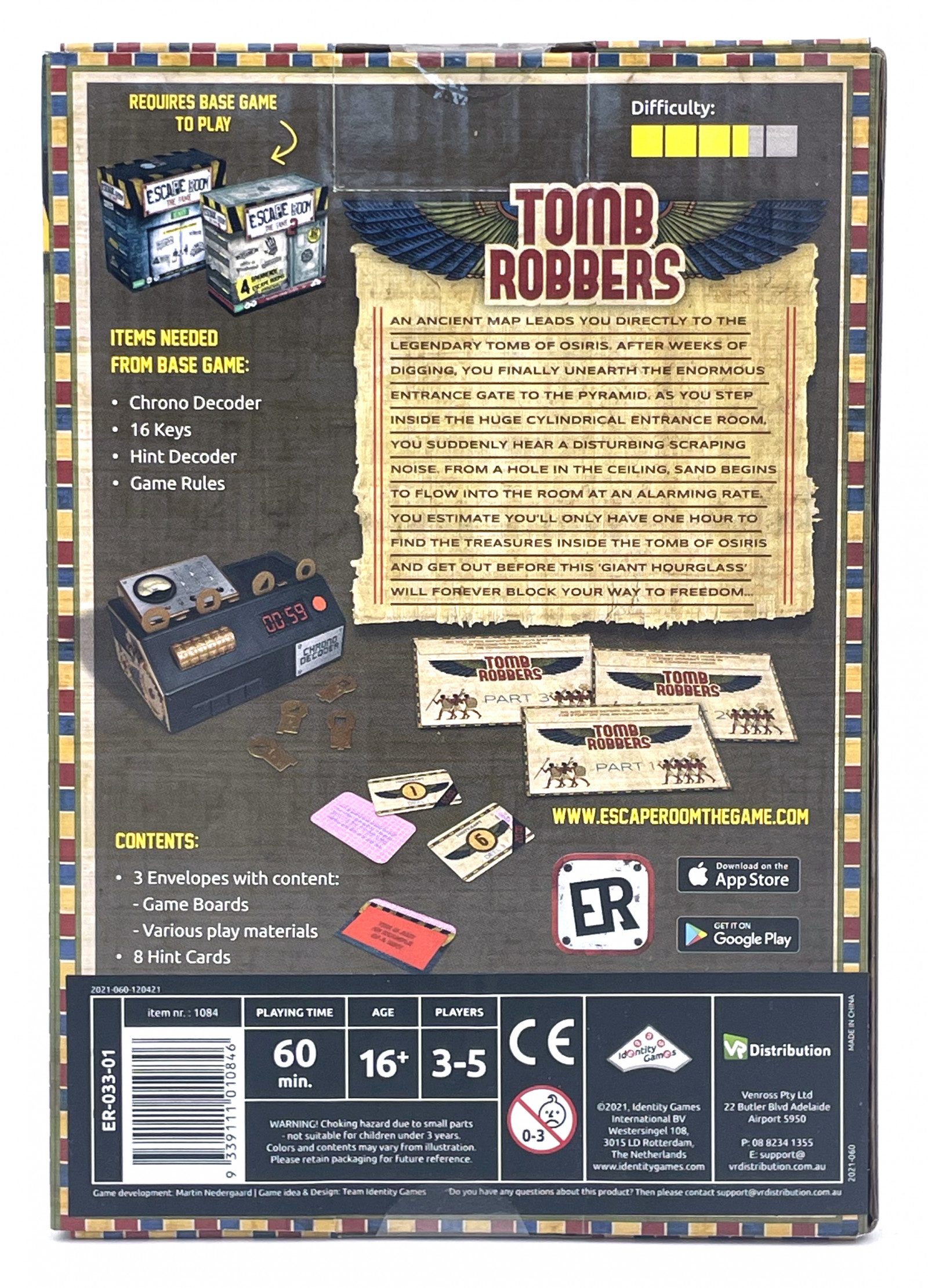 Escape Room the Game : Tomb Robbers Expansion